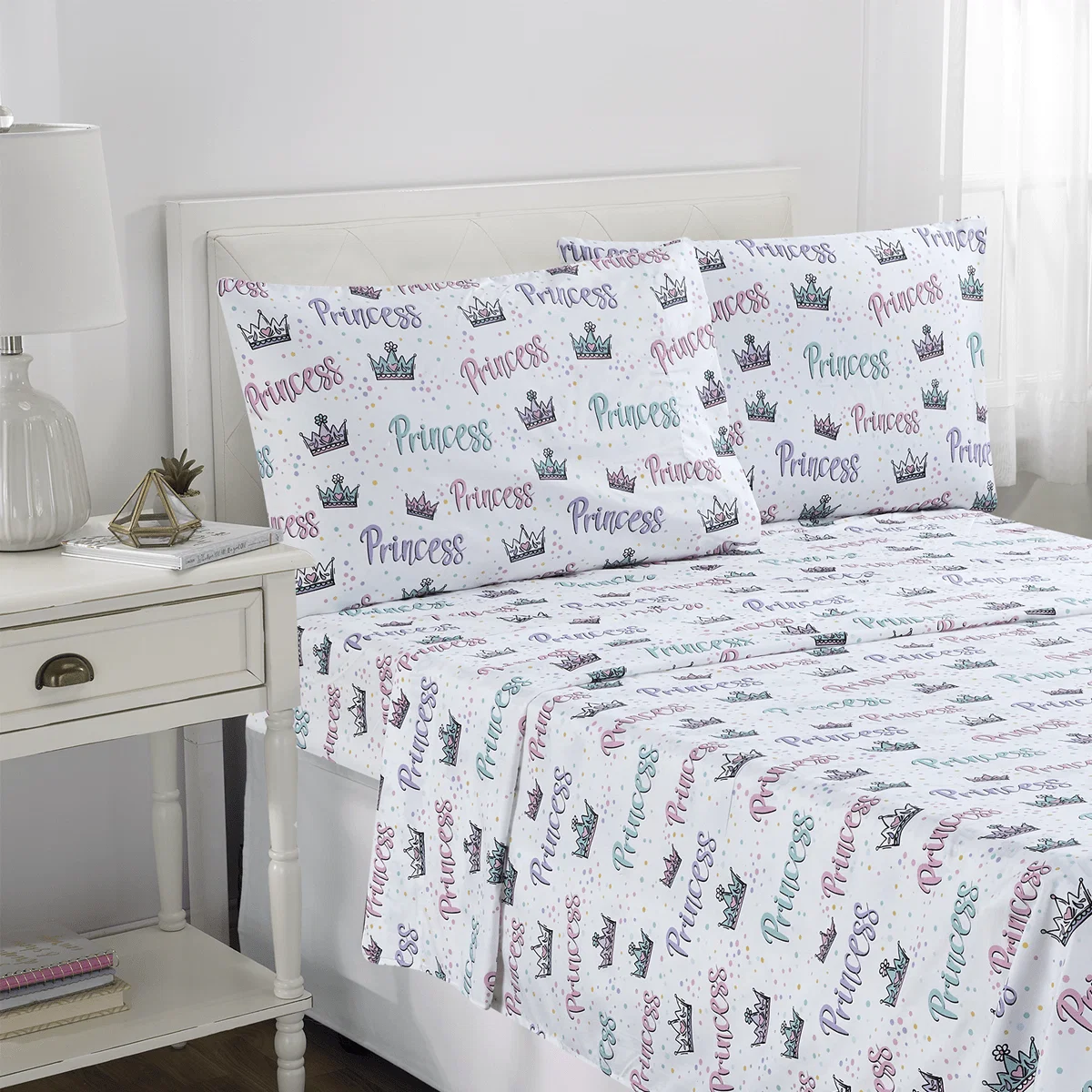 Fine Princess Crown – MF Quilt Set Sky Blue Convenient