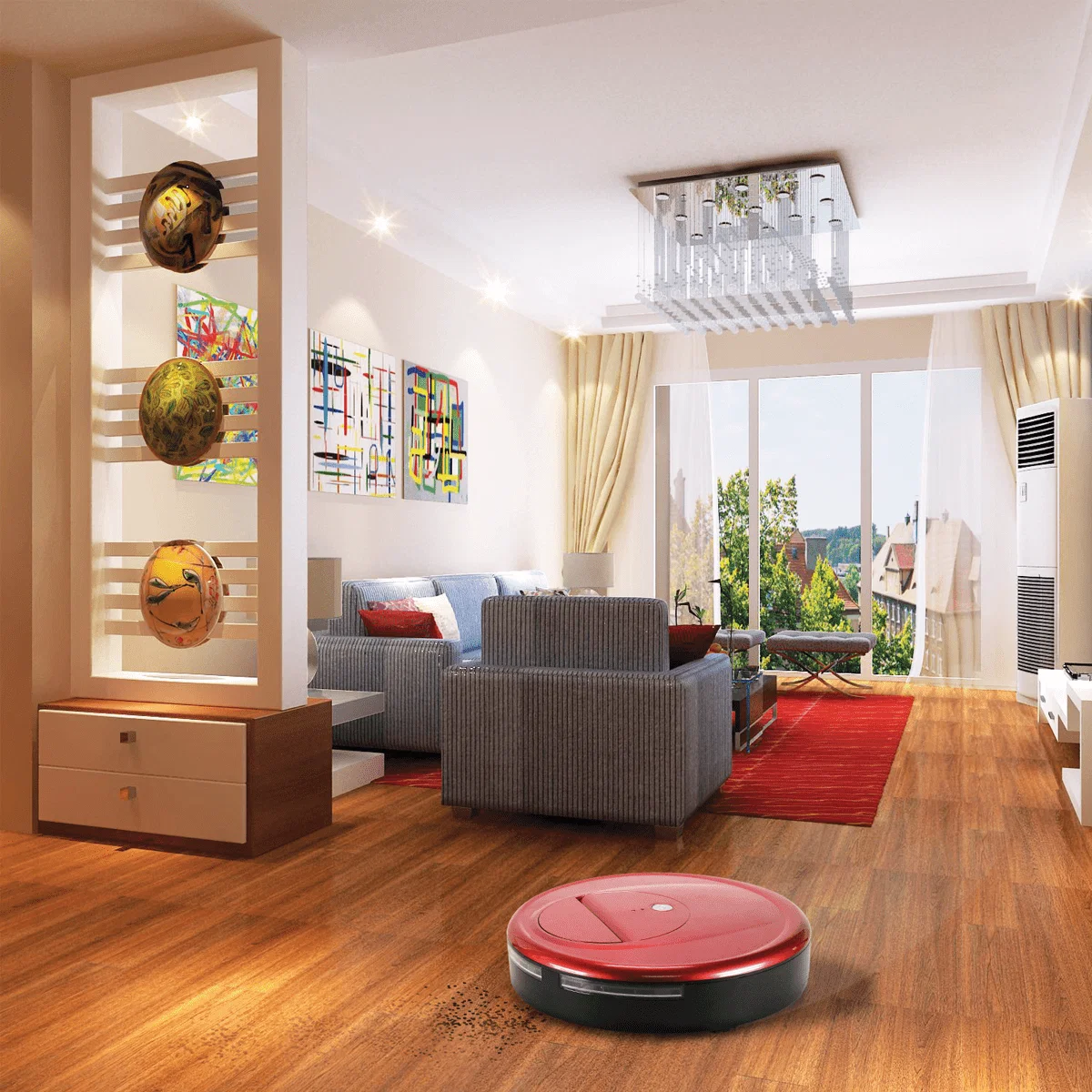 Fine Crafted Massimo Robot Cleaner with anti-collision and anti-drop Fine