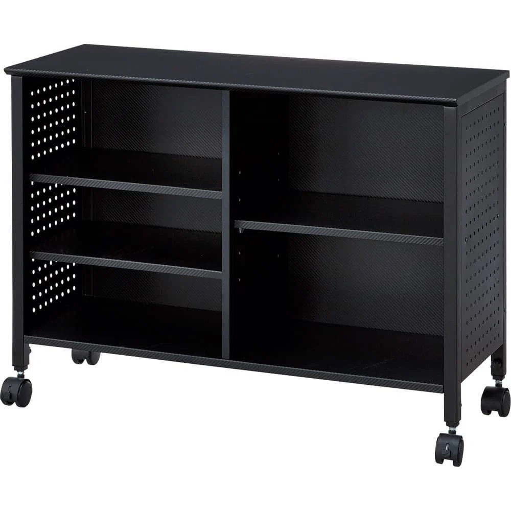 Relaxed GAMING SHELFWAGON GM012 BK Fine Crafted