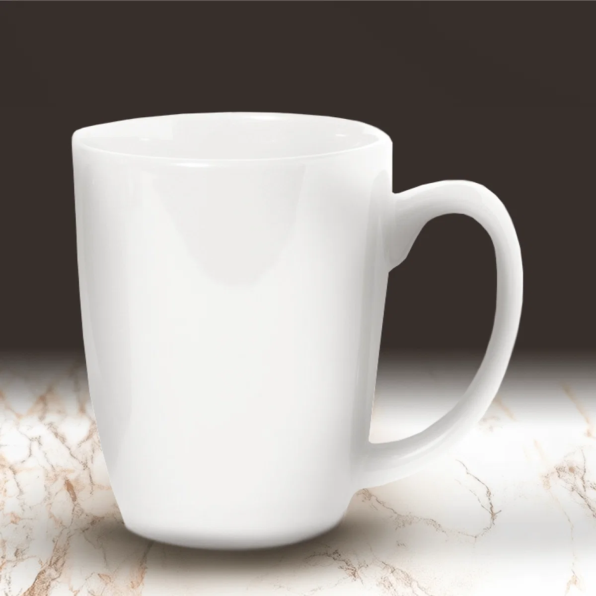 Modern Stoneware Mug Cold Tones 11 Oz Reusable