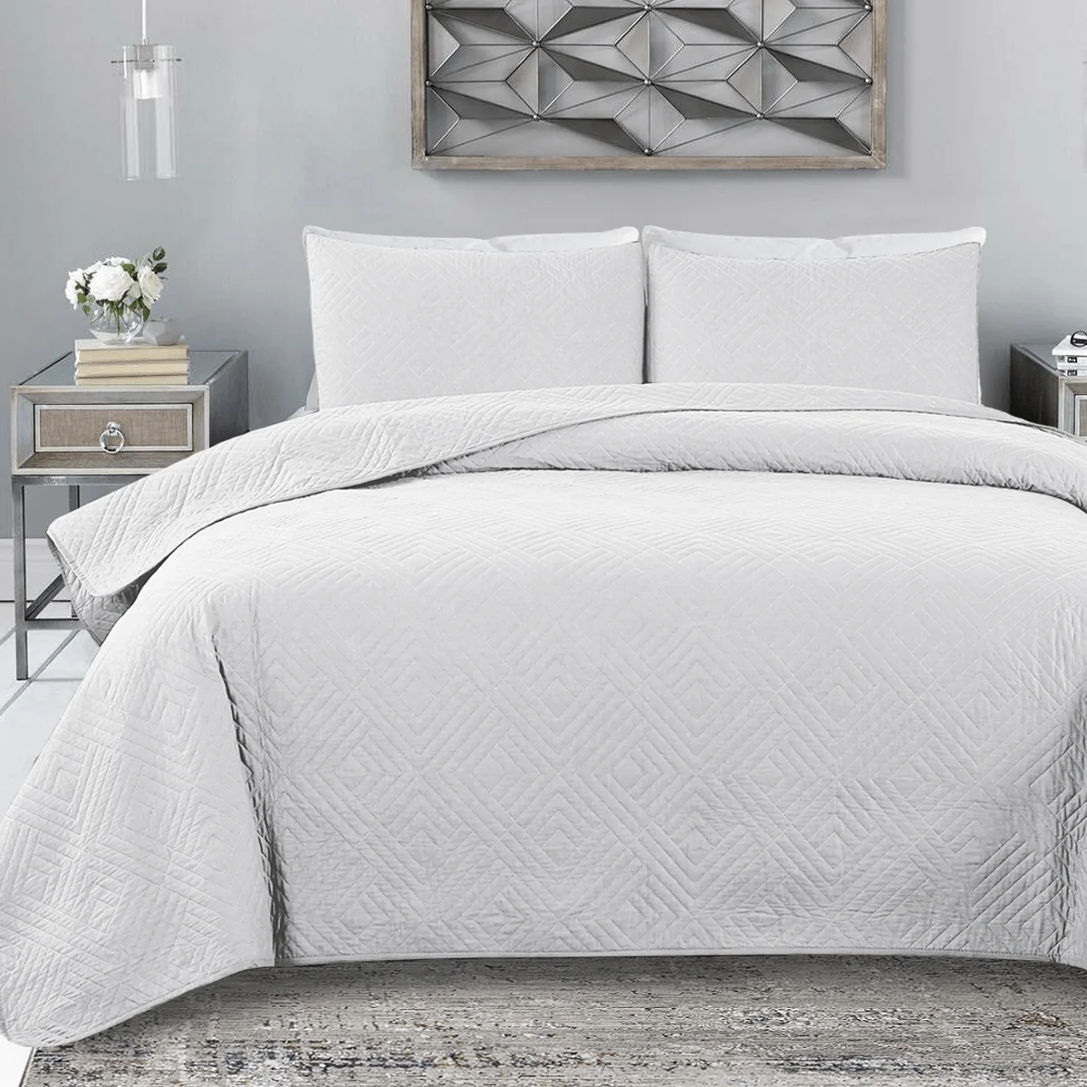 Outstanding Diva – Quilt Set 3 Pc Cotton Reliable