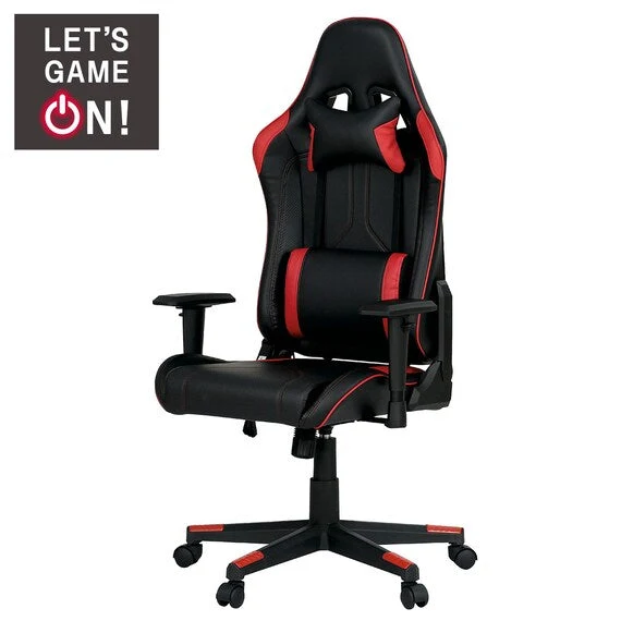 First-Class GAMINGCHAIR GM707 BK RE Exclusive