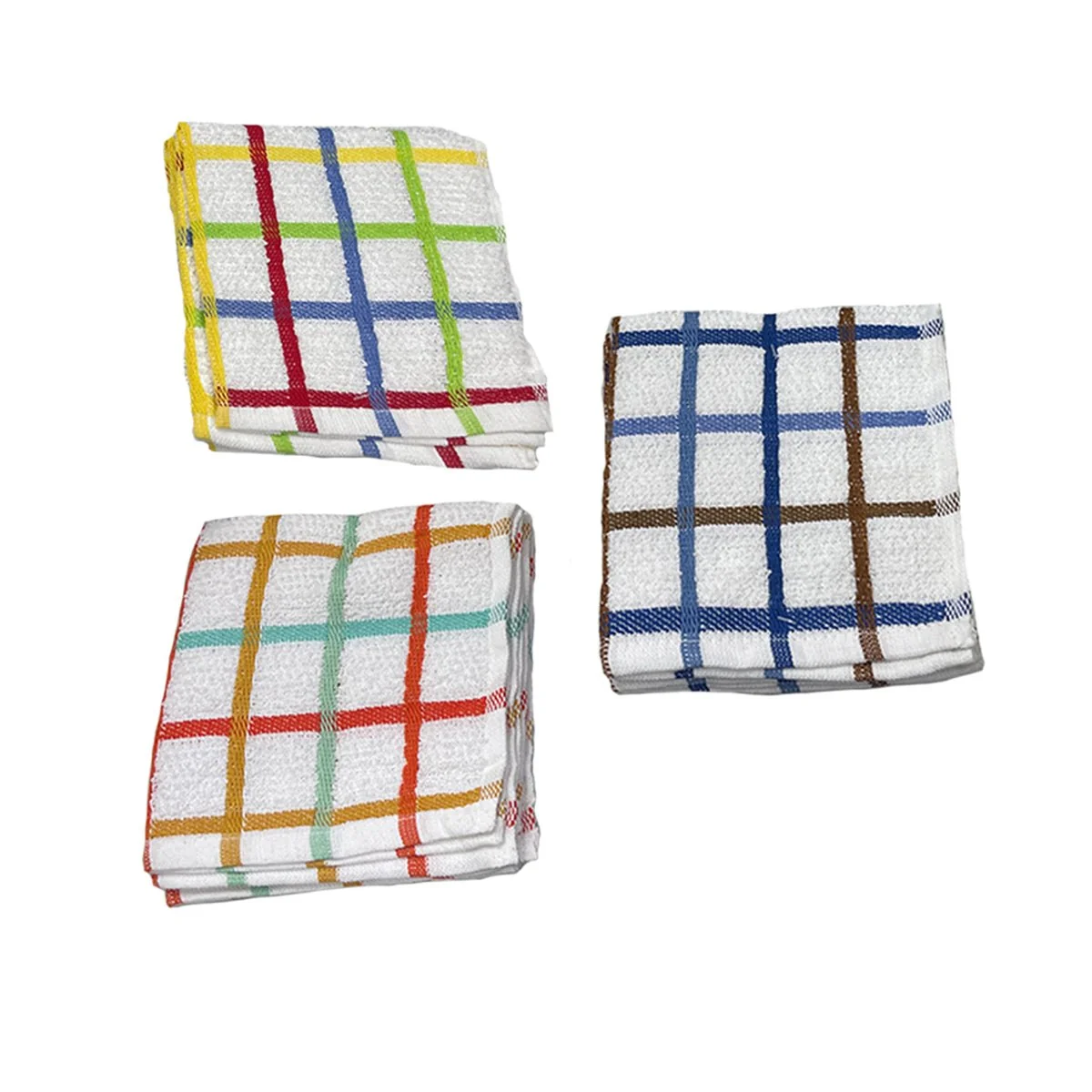 Trendy Dishcloth 2pk 12×12 Check Fashionable