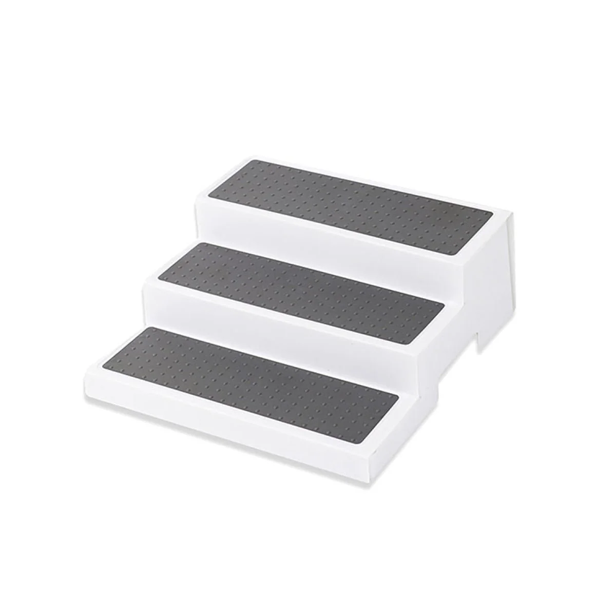 Refined Expandable Storage Rack White grey First-Class
