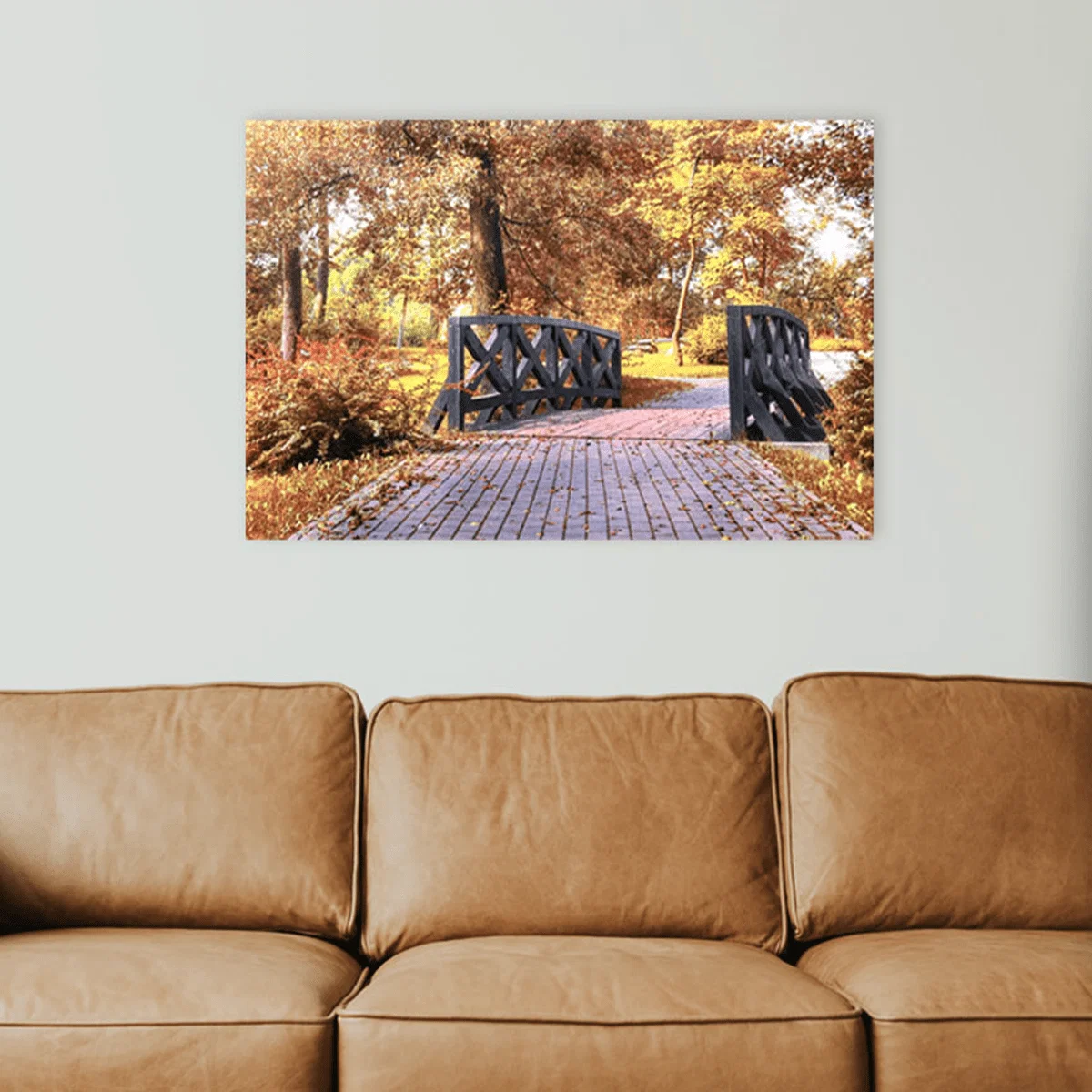 Powerful Lauren Taylor – Autumn Scene Printed Canvas Functional