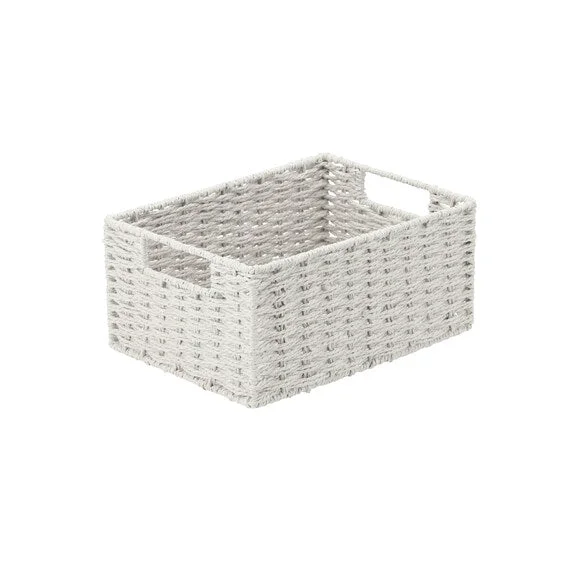 Excellent BASKET LAIRA3 QUARTER GY Recyclable