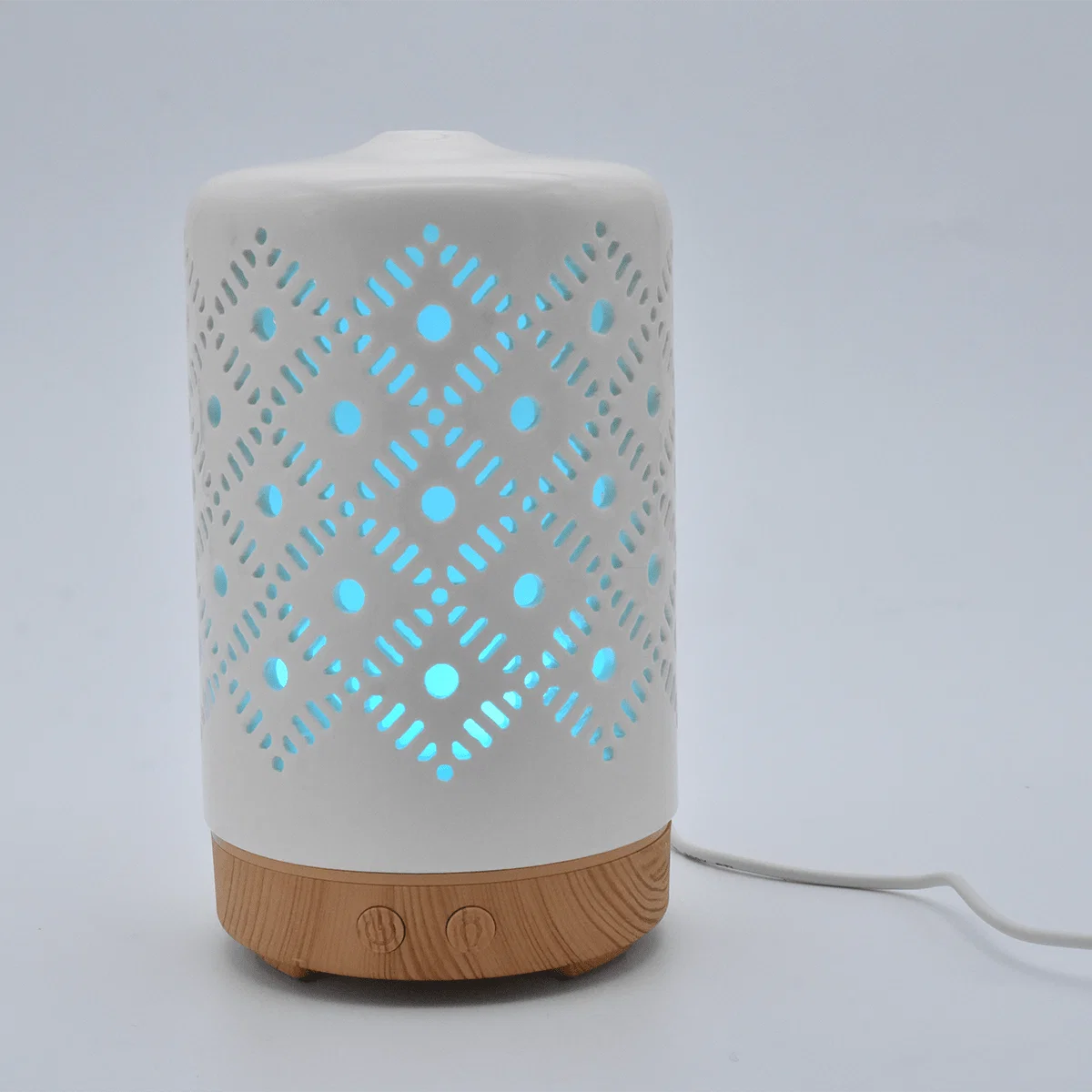 Optimized Aroma Diffuser Diamond White Solid