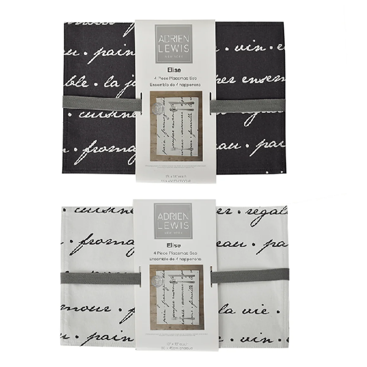 Long-Lasting Adrien Lewis-Set of 4 placemats Artisan