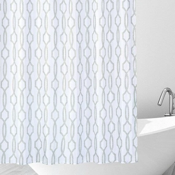 Functional SHOWER CURTAIN GY 135X150 QE001 World-Class