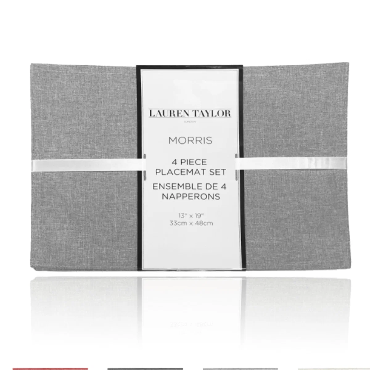 Fast LAUREN TAYLOR – Morris Placemats Two tone Secure