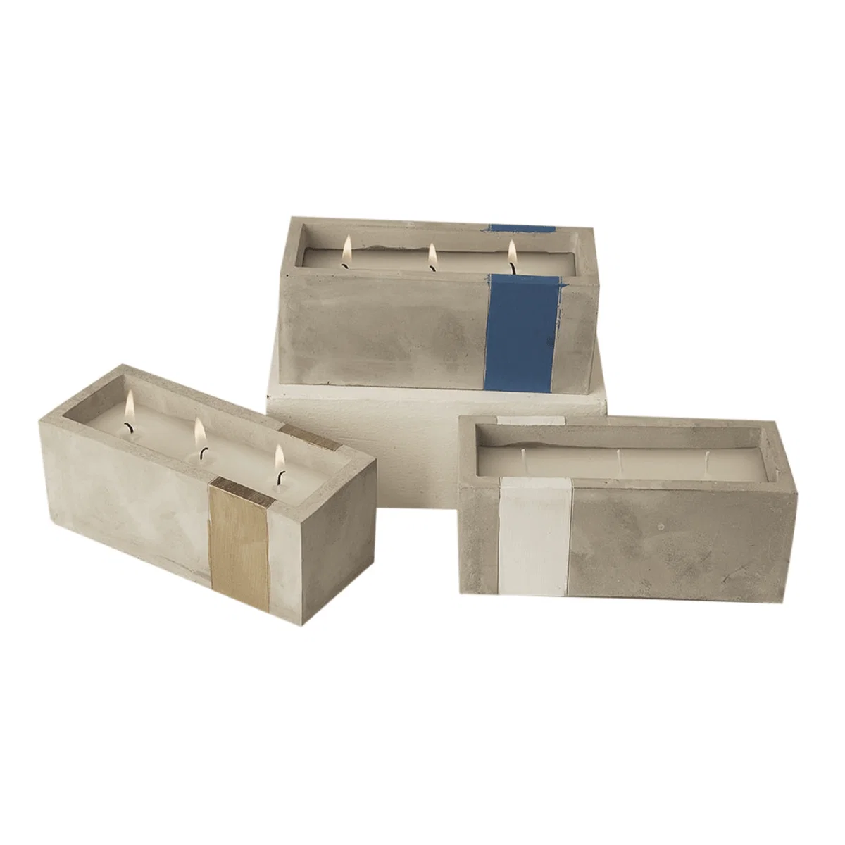 Casual Adrien Lewis-Cement Candle Clean