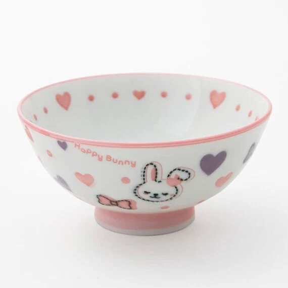 Elegant HAPPY BUNNY RICE BOWL Modern
