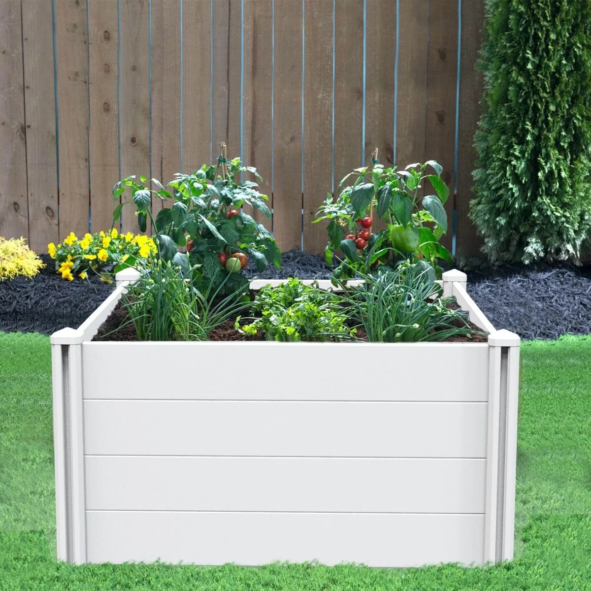Traditional SOL DEL MARE – Raised Garden Bed Planter Optimized