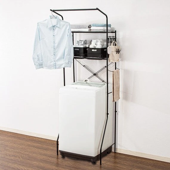 Fine OVER THE WASH MACHINE STORAGE BK DK003 Long-Lasting
