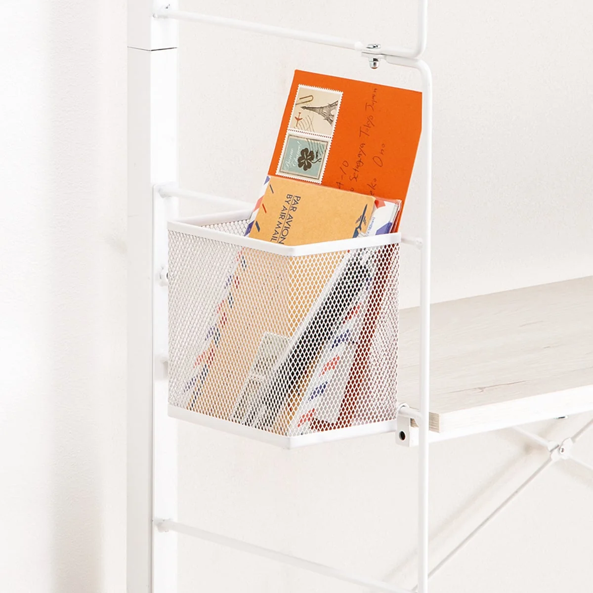 Classic HANGING MESH BOX FOR N POLDER W12.5CM WH NP1 Comfortable