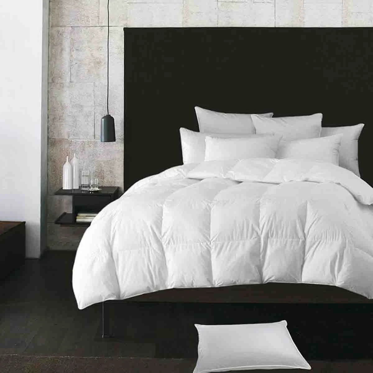 Unique W Home – European White Down Pillow Smooth