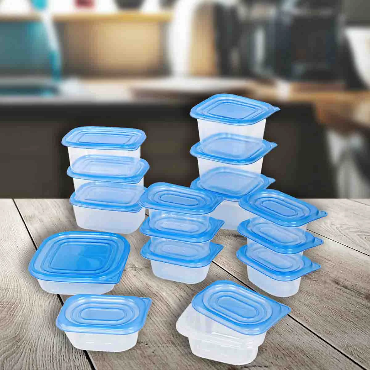 Traditional 30pcs Food Container Set Blue Next-Generation