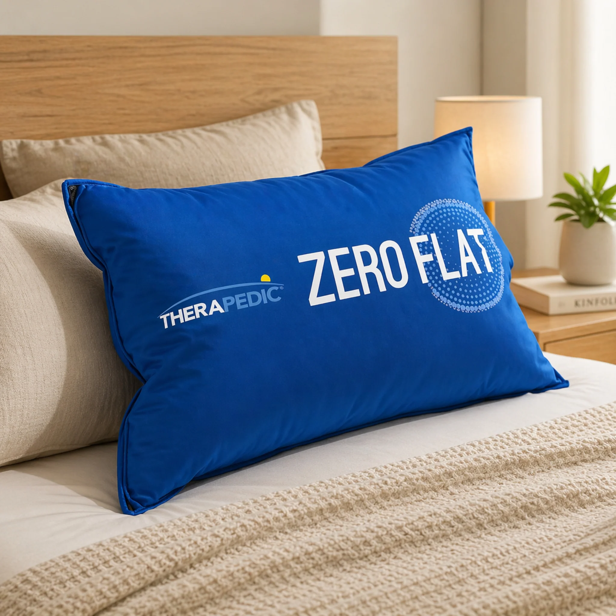 Fine Crafted Standard Zero Flat Pillow Back Or Side Sleeper Expertly Made