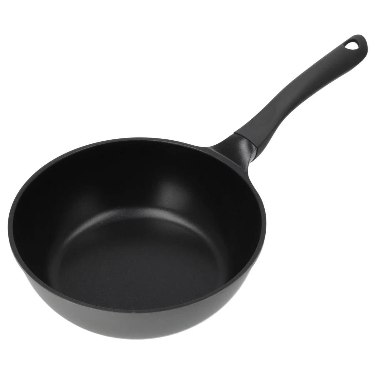 Convenient GAS LIGHTWEIGHT amp THICK BASE FRYPAN DEEP24CM KF02 User-Friendly