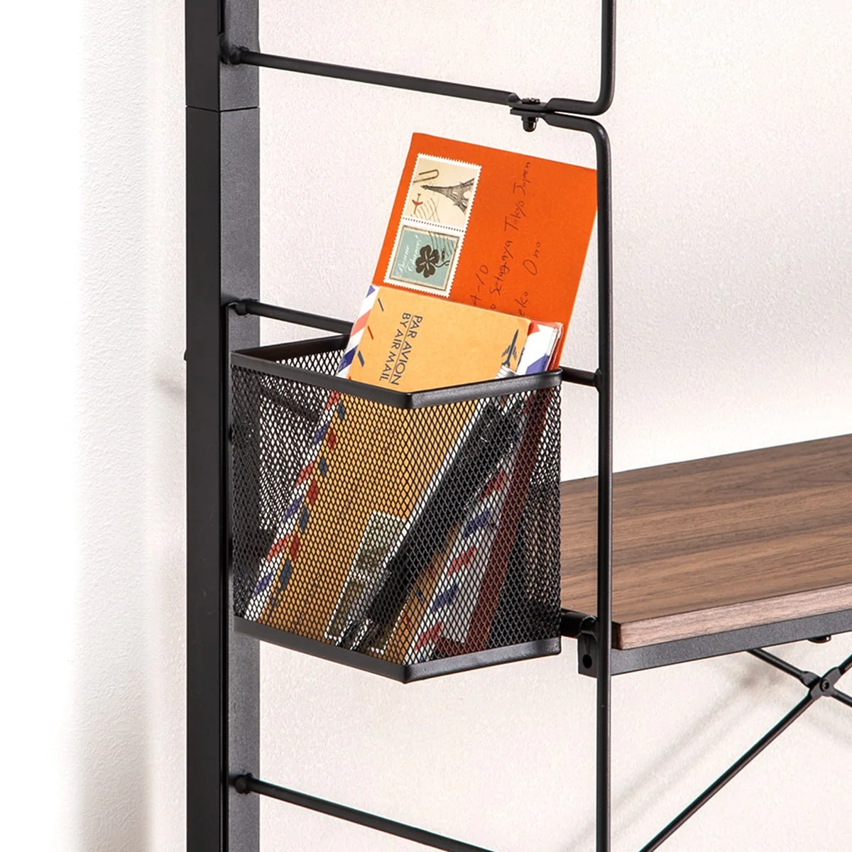 Solid HANGING MESH BOX FOR N POLDER W12.5CM BK NP1 Innovative
