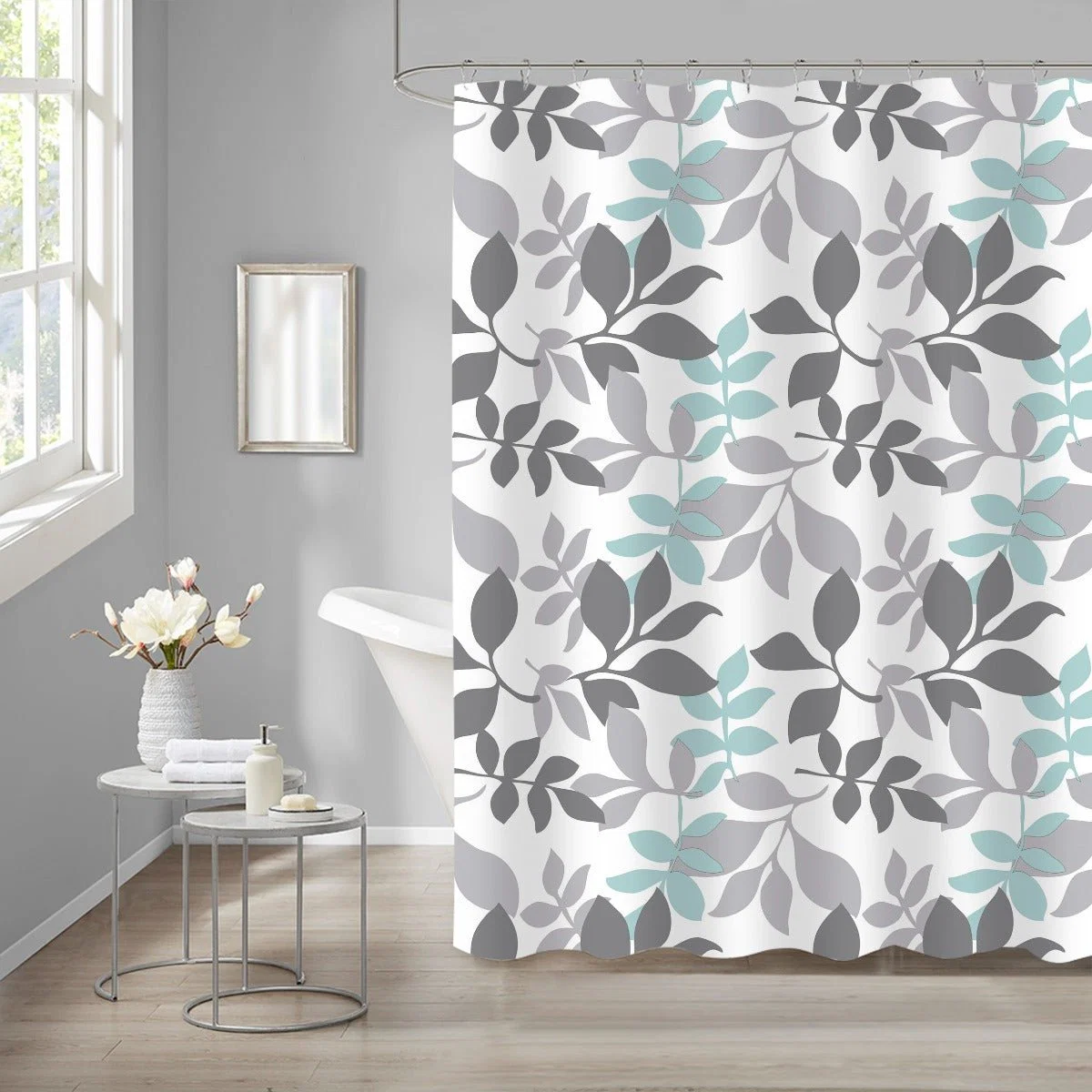 Solid LE SPA – Printed Peva shower curtain Flexible