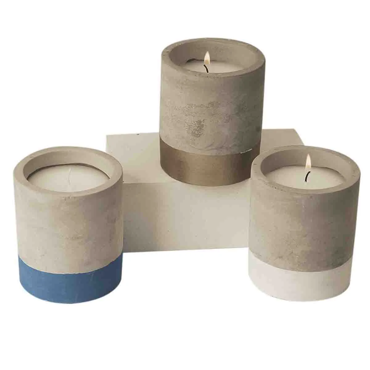 Safe Adrien Lewis- Cement Candle Assorted Enhanced