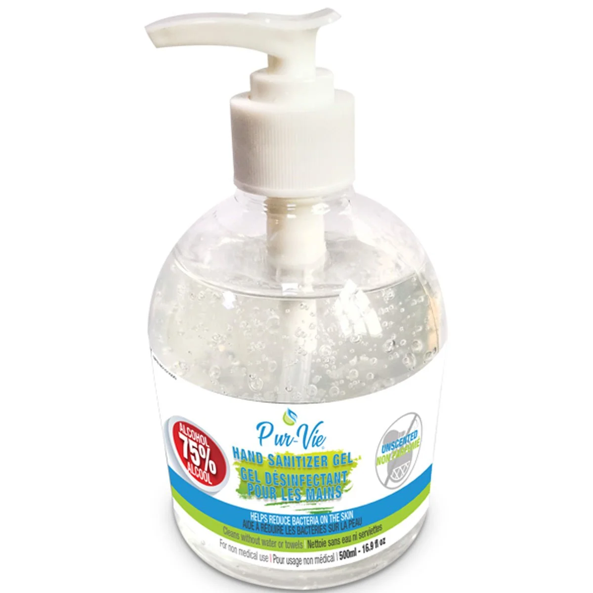 Solid Pur Vie Hand Sanitizer 500Ml Prestigious