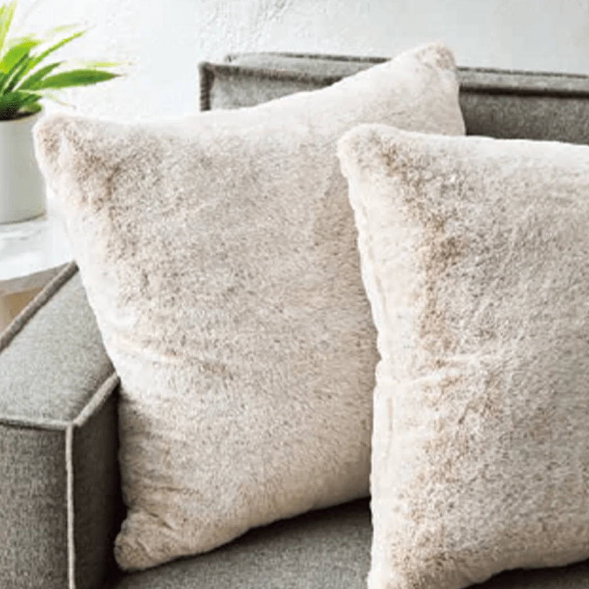 Fashionable 2 Pk Rabbit Cushions Expertly Made