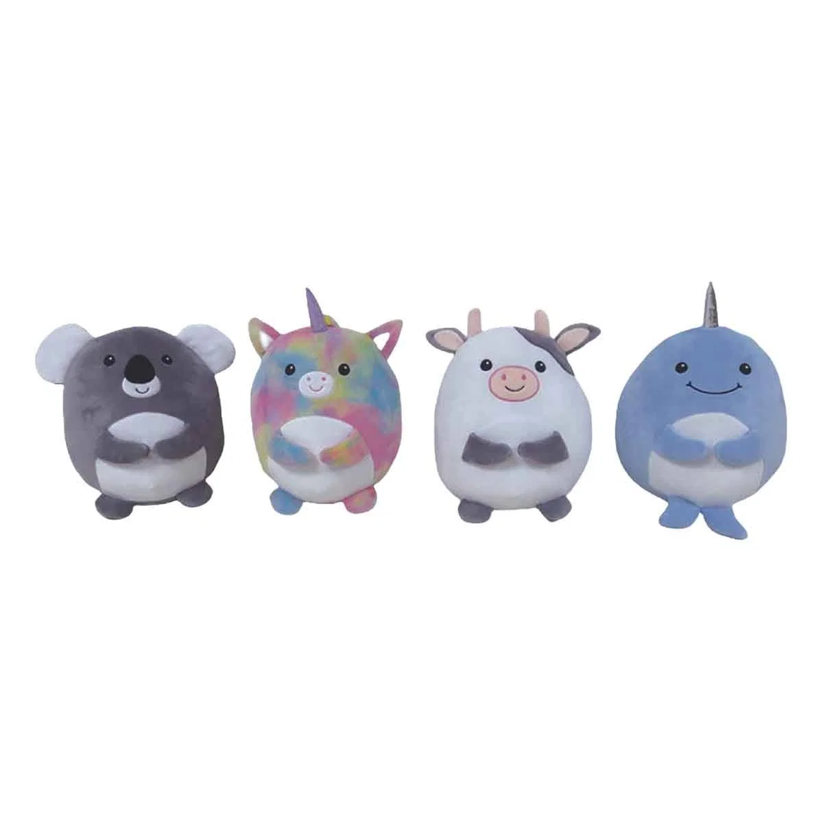 Elite 25cm Squishy Animals – 4 Asst Exclusive
