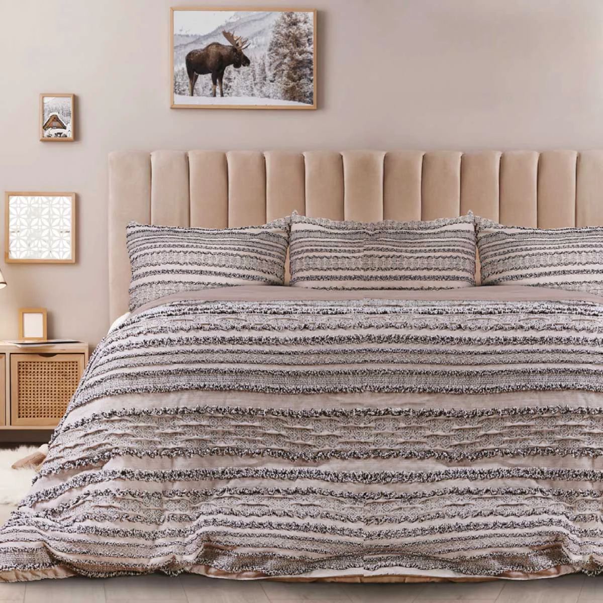 Sophisticated LAUREN TAYLOR – Willow Jacquard Comforter Set Advanced