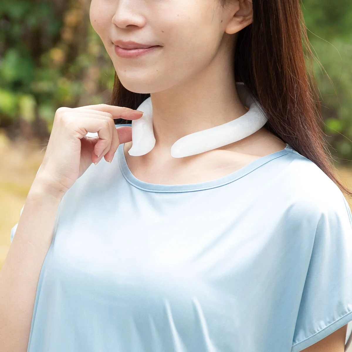 Environmentally Friendly NECK COOLING RING CLEAR M Breathable