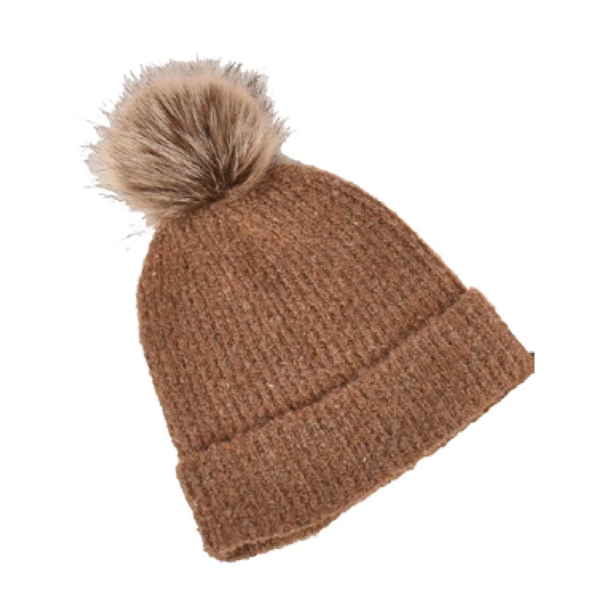 Secure Lds Polyester Tuques With Pom Pom Consistent