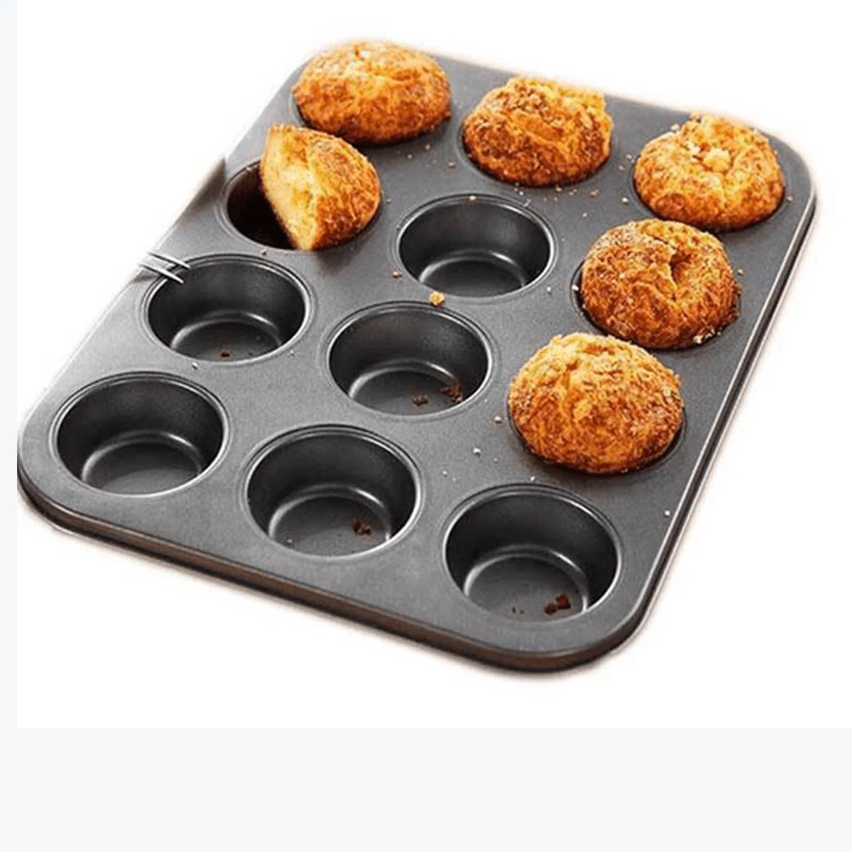 Easy-to-Use A LA CUISINE – 12 Muffin Pan Flexible