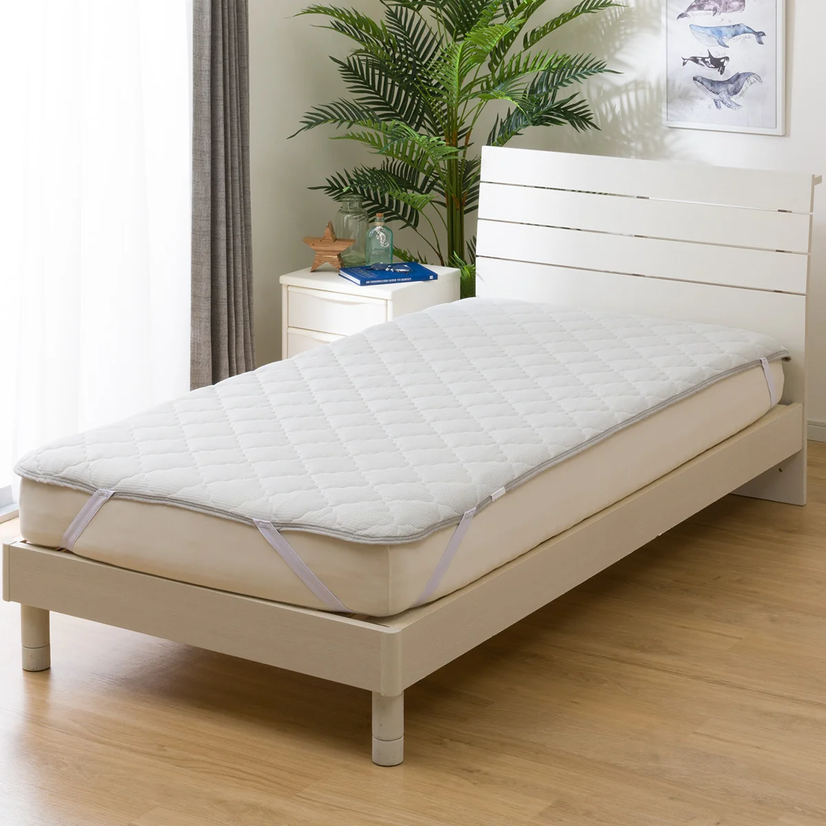 Flexible MATTRESS PAD N COOL WD POLAR BEAR S2401 Specialty