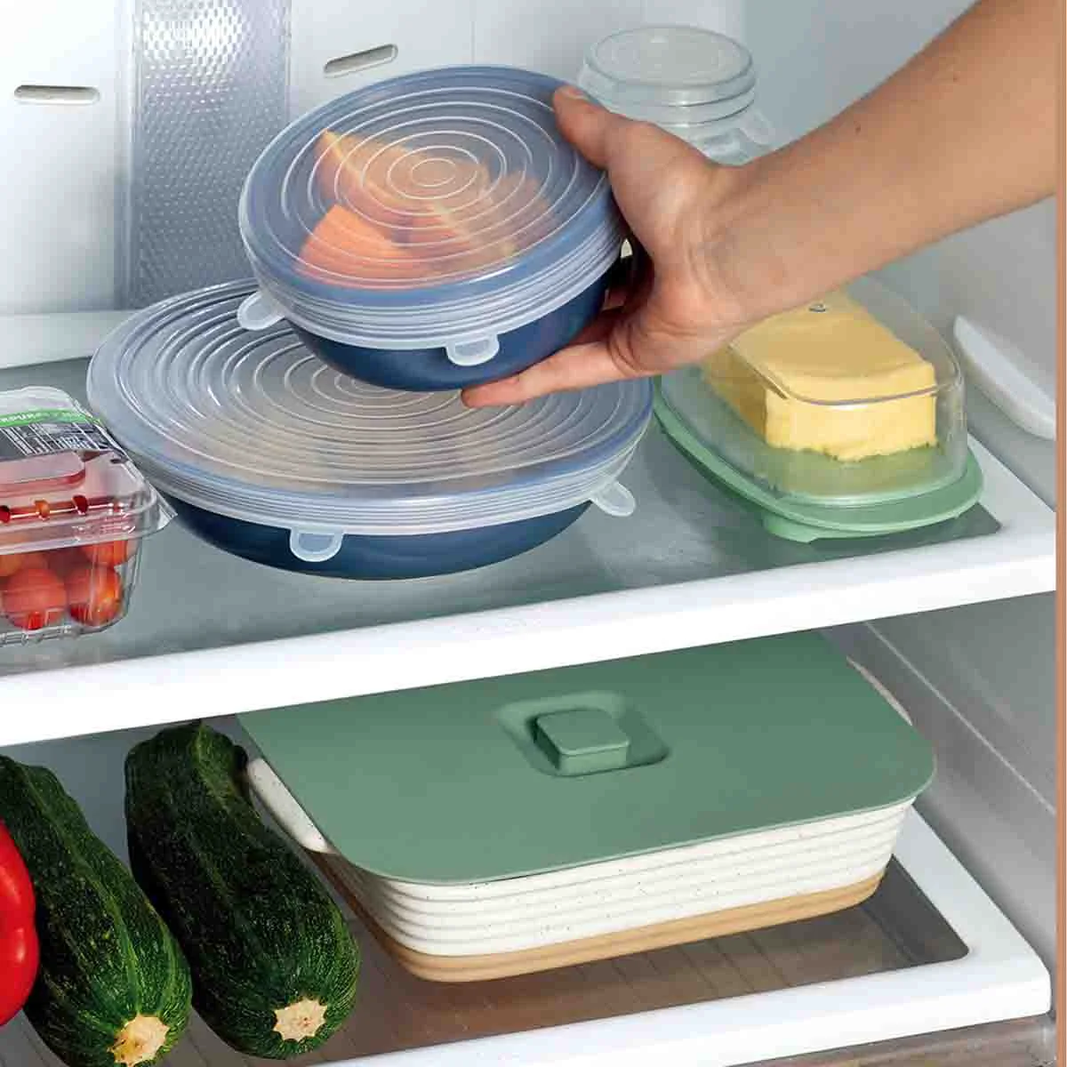 Efficient À La Cuisine – 6pcs Silicone Cover Dependable