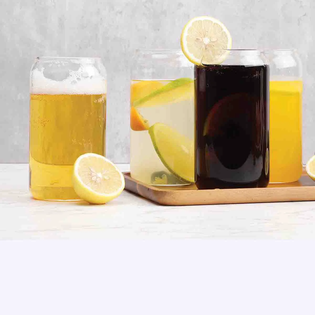 High-Quality A La Cuisine – Set Of 4 Can Glasses 550ml Clean