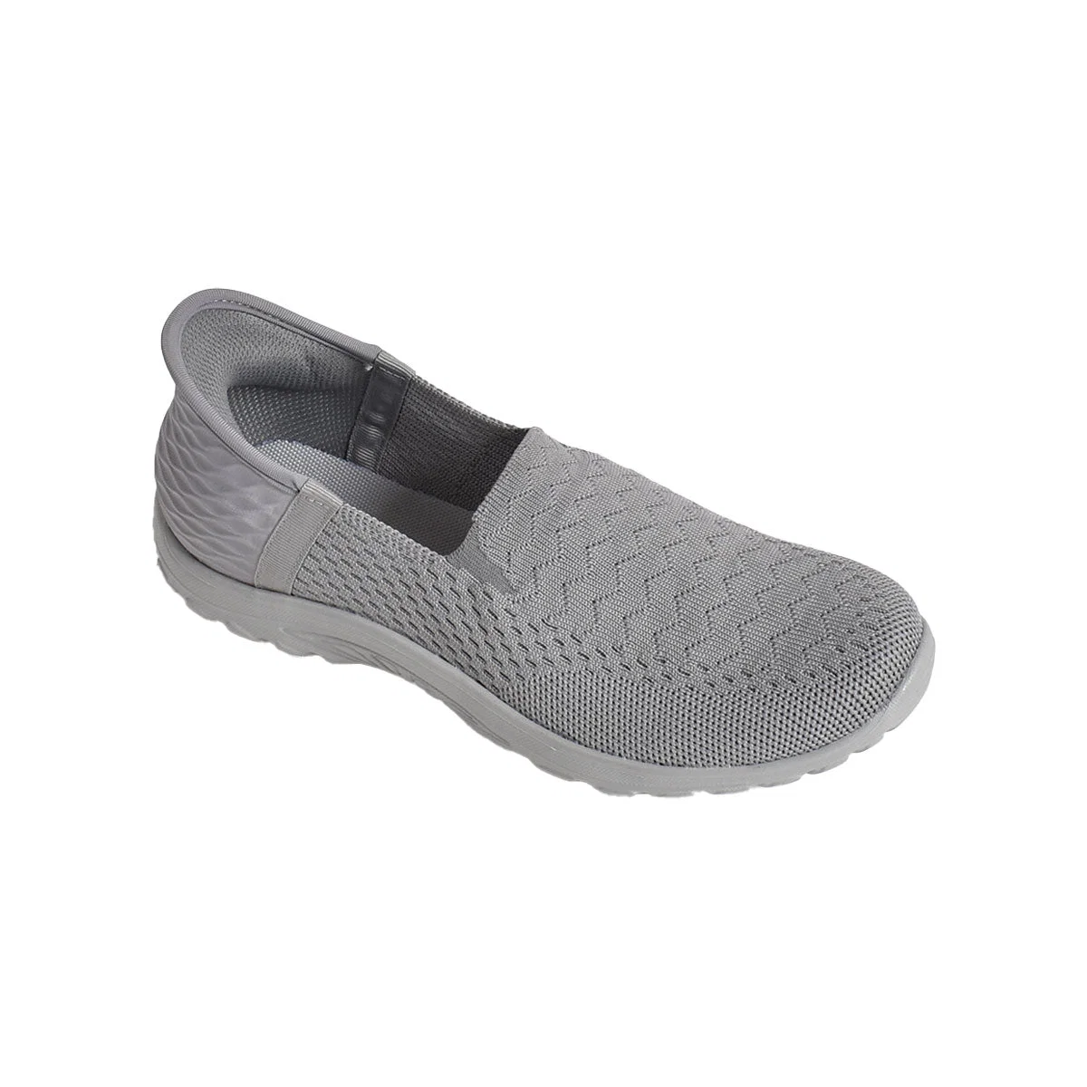 Organic Ladies Flyknit Slip On Shoes With Core Ceme Soft