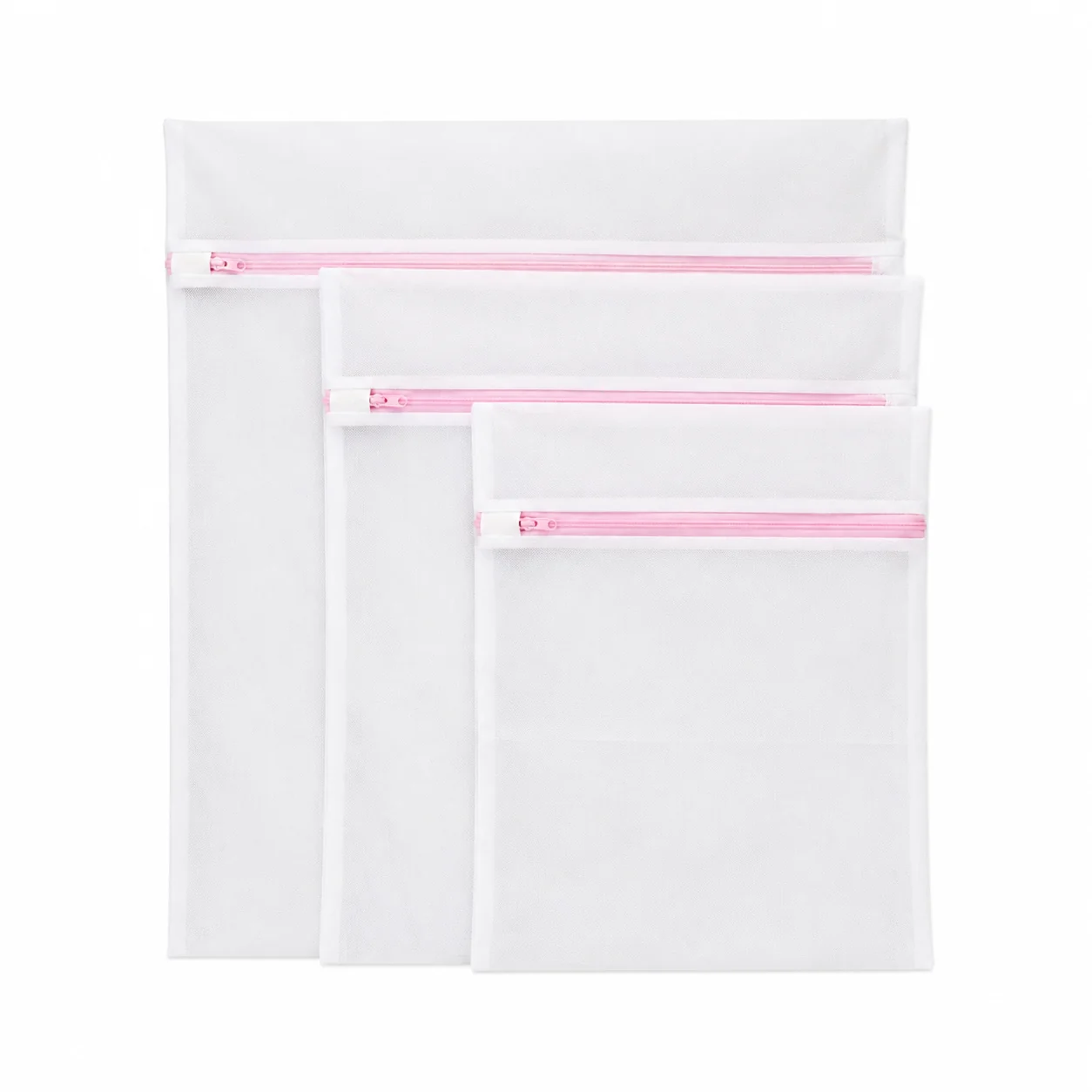 Reusable Lauren Taylor 3PC Set Laundry Washing Bag Mesh with Zipper Fine