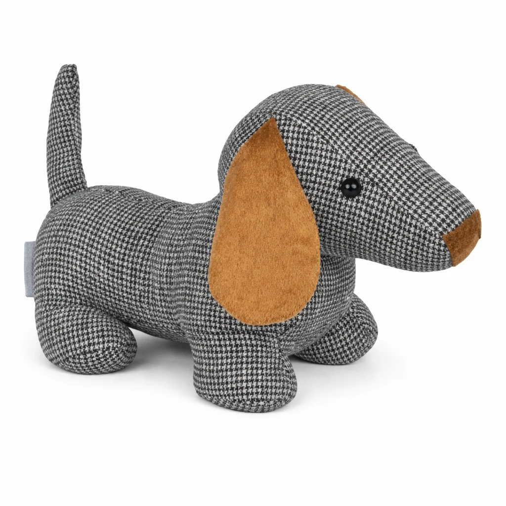Recyclable Door Stopper Dog Brown 9in Height 33x13x22cm Superior