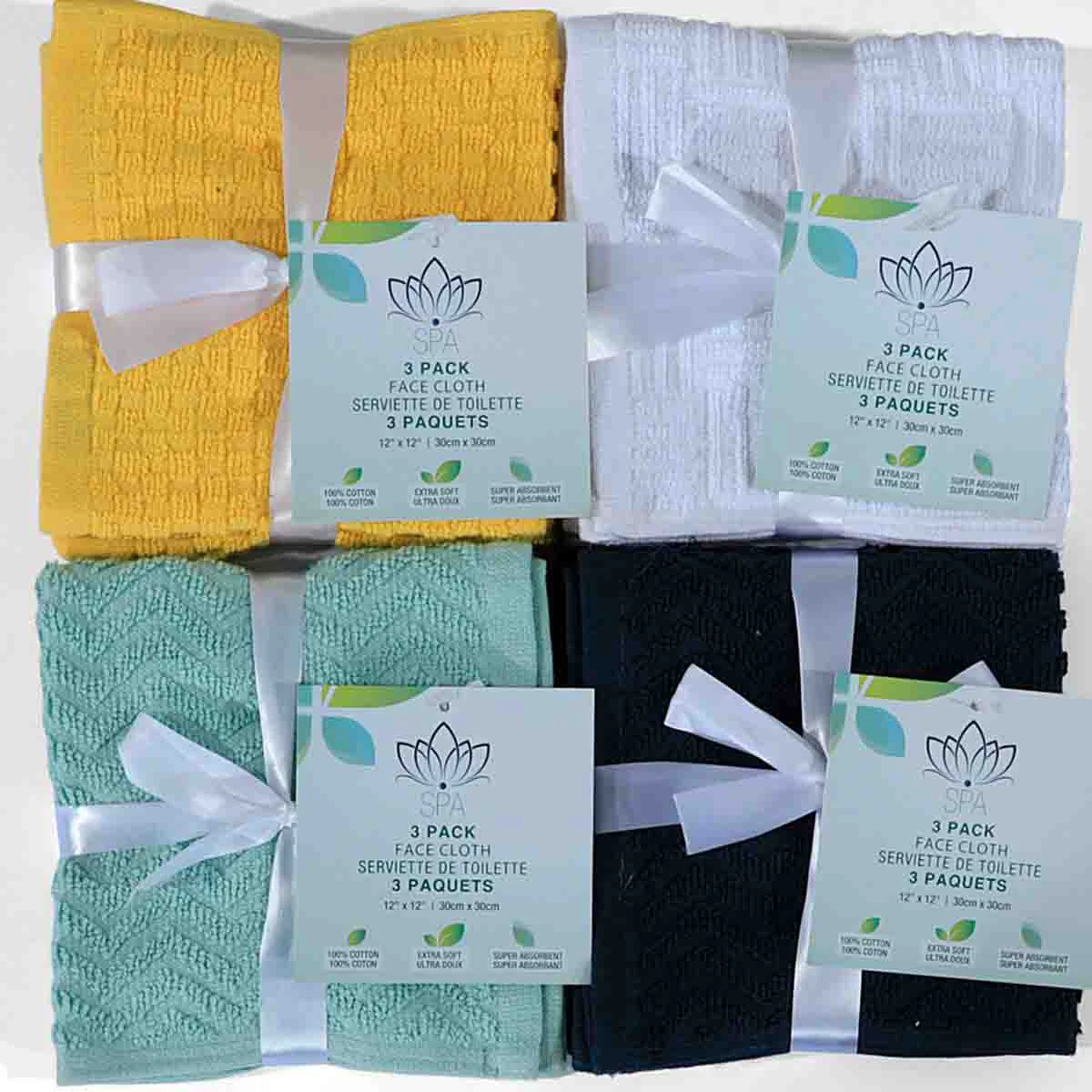 Exclusive Face Cloth 3 pack Crafted
