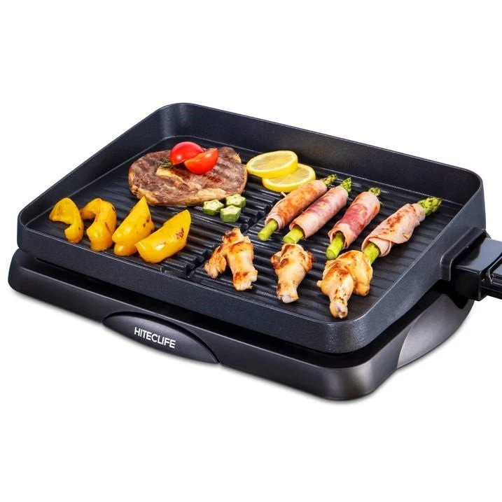 Exceptional Indoor Grill Massimo Die Cast Black Non Stick Eco-Friendly