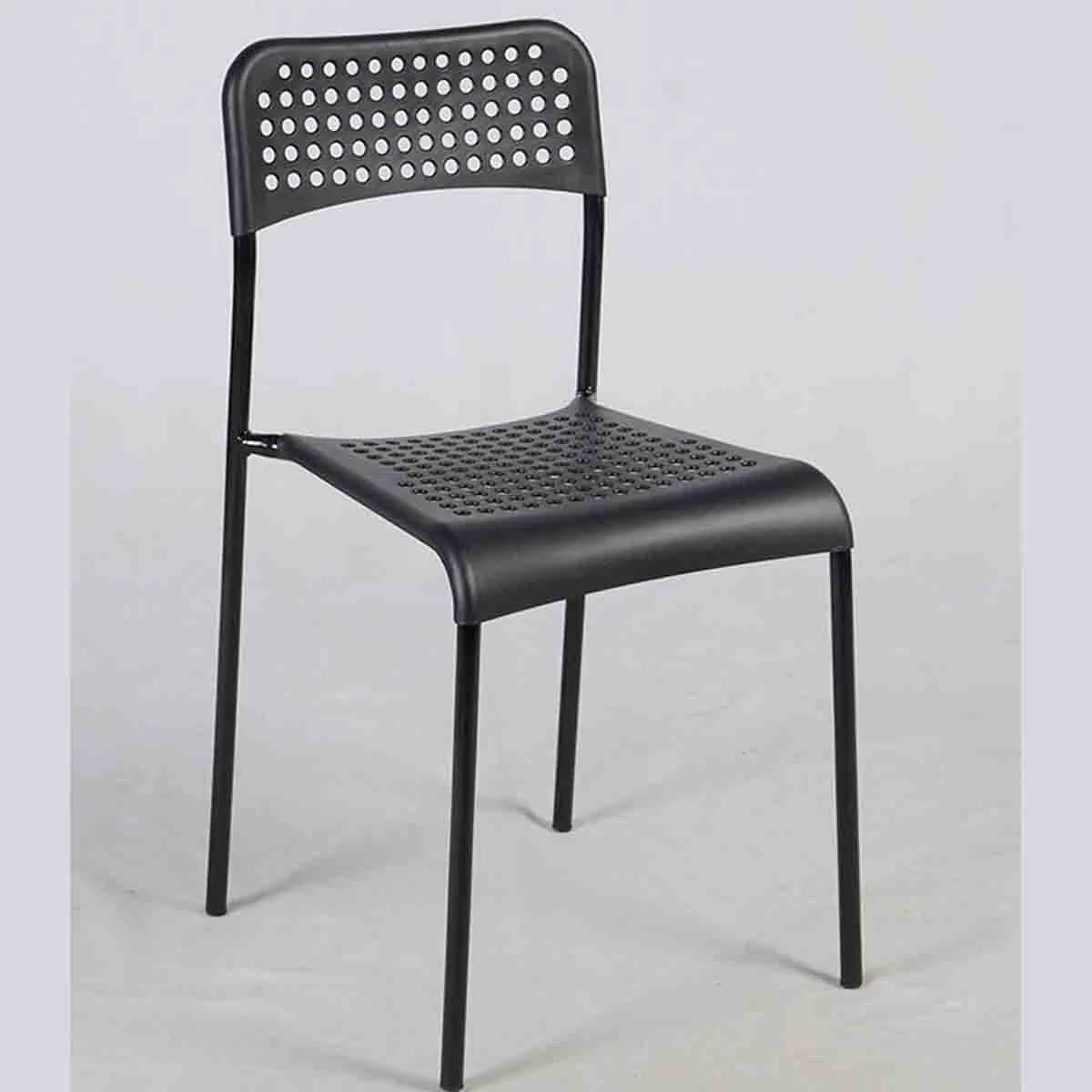 Detailed Atelier Du Nord – Linda Plastic Chair with Metal Legs Sophisticated