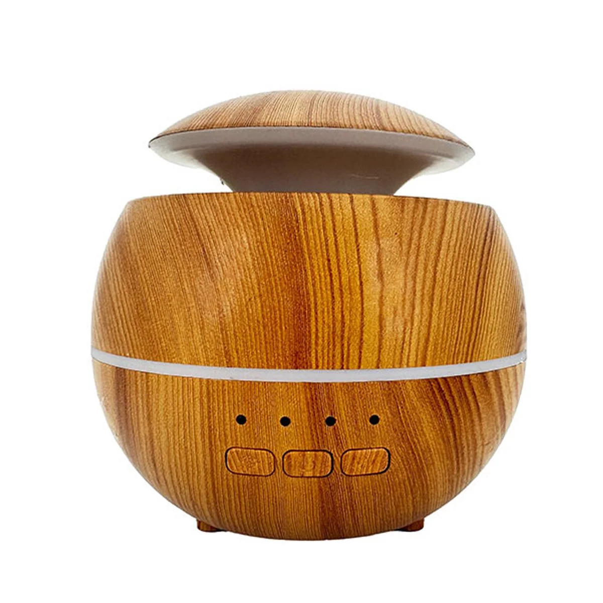 Elegant Lauren Taylor- USB round wood grain diffuser capacity 120 ml Expertly Made