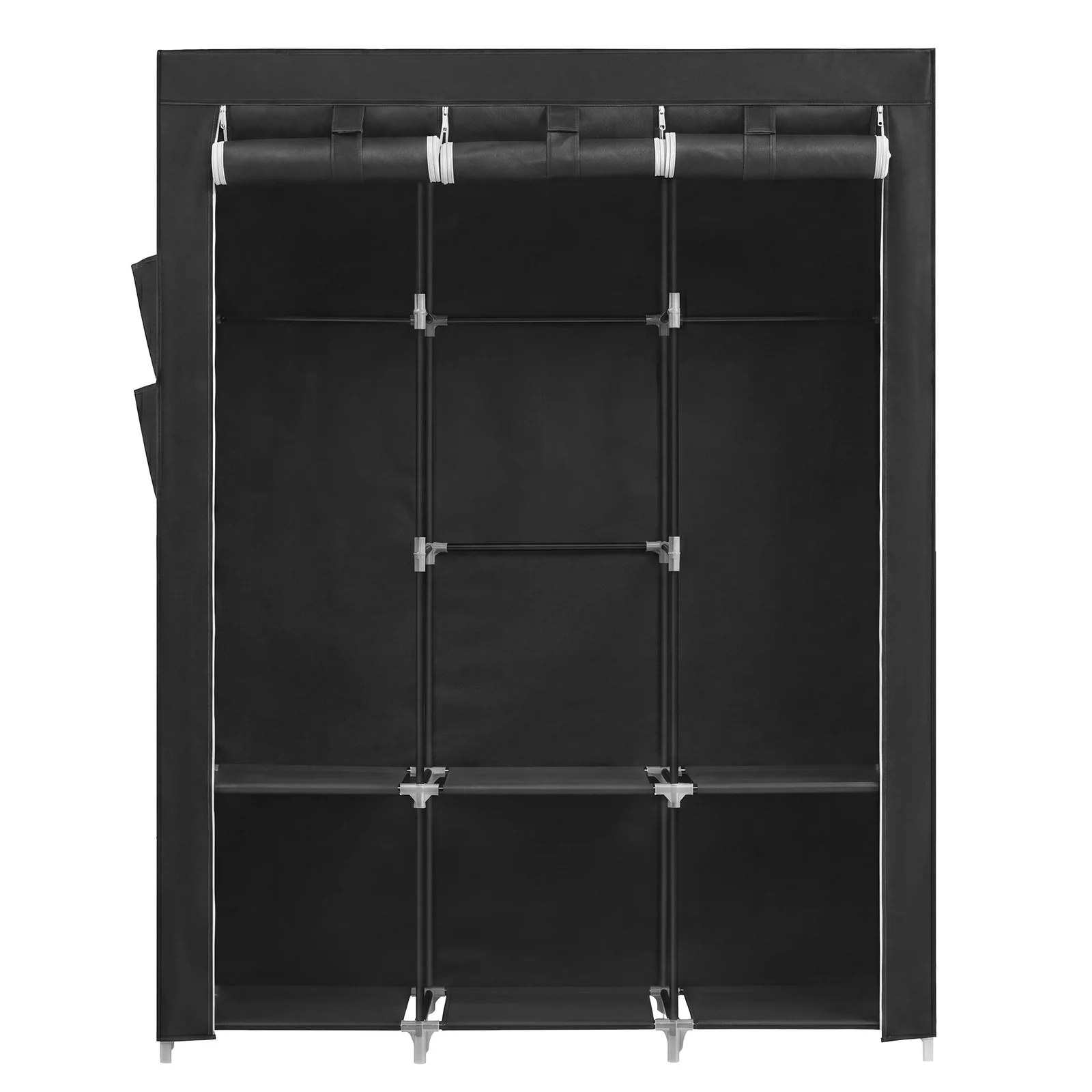 Versatile SONGMICS Portable wardrobe closet organizer with cover for bedroom storage Fine