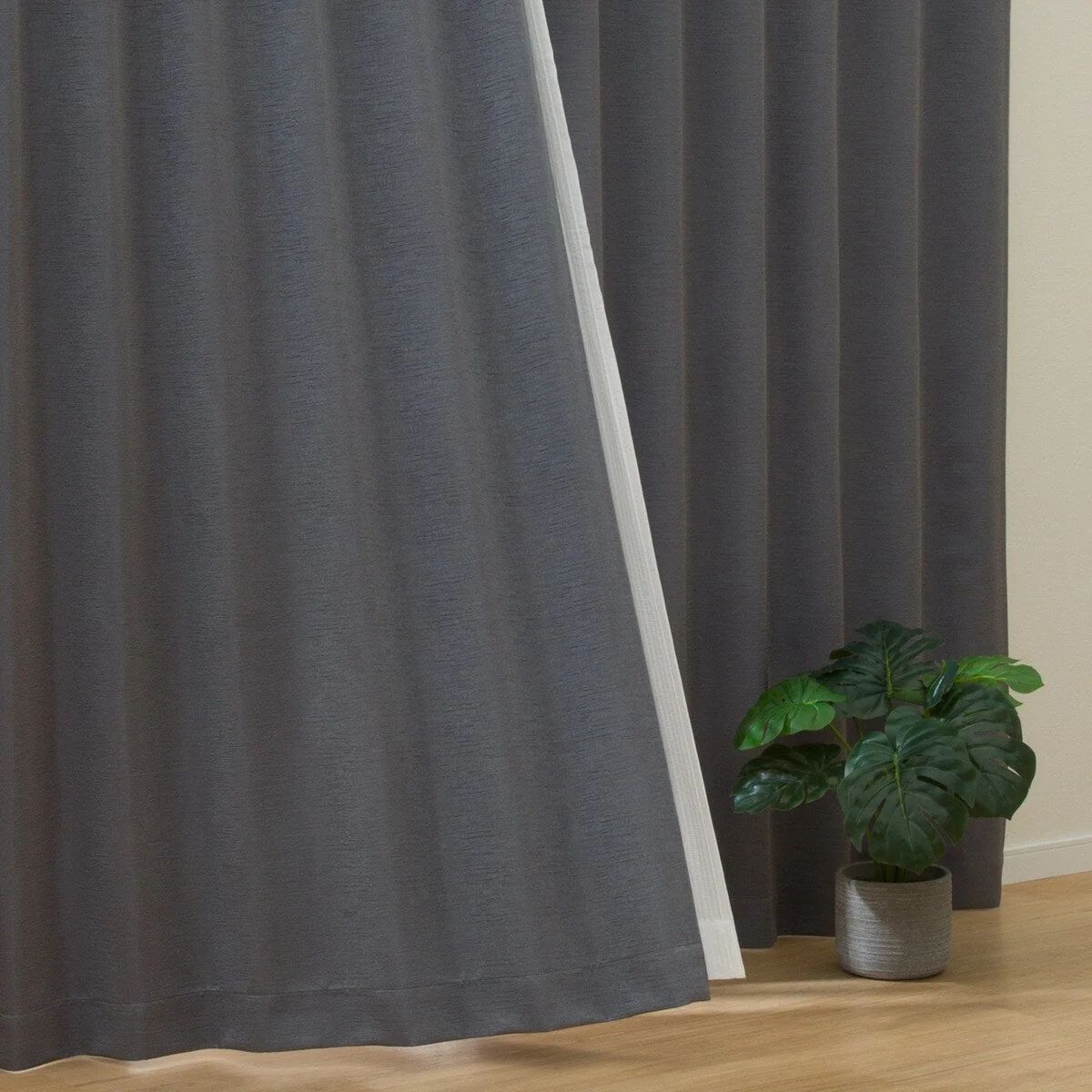 Traditional CURTAIN PK020 DKGY 100X135X2 Recyclable