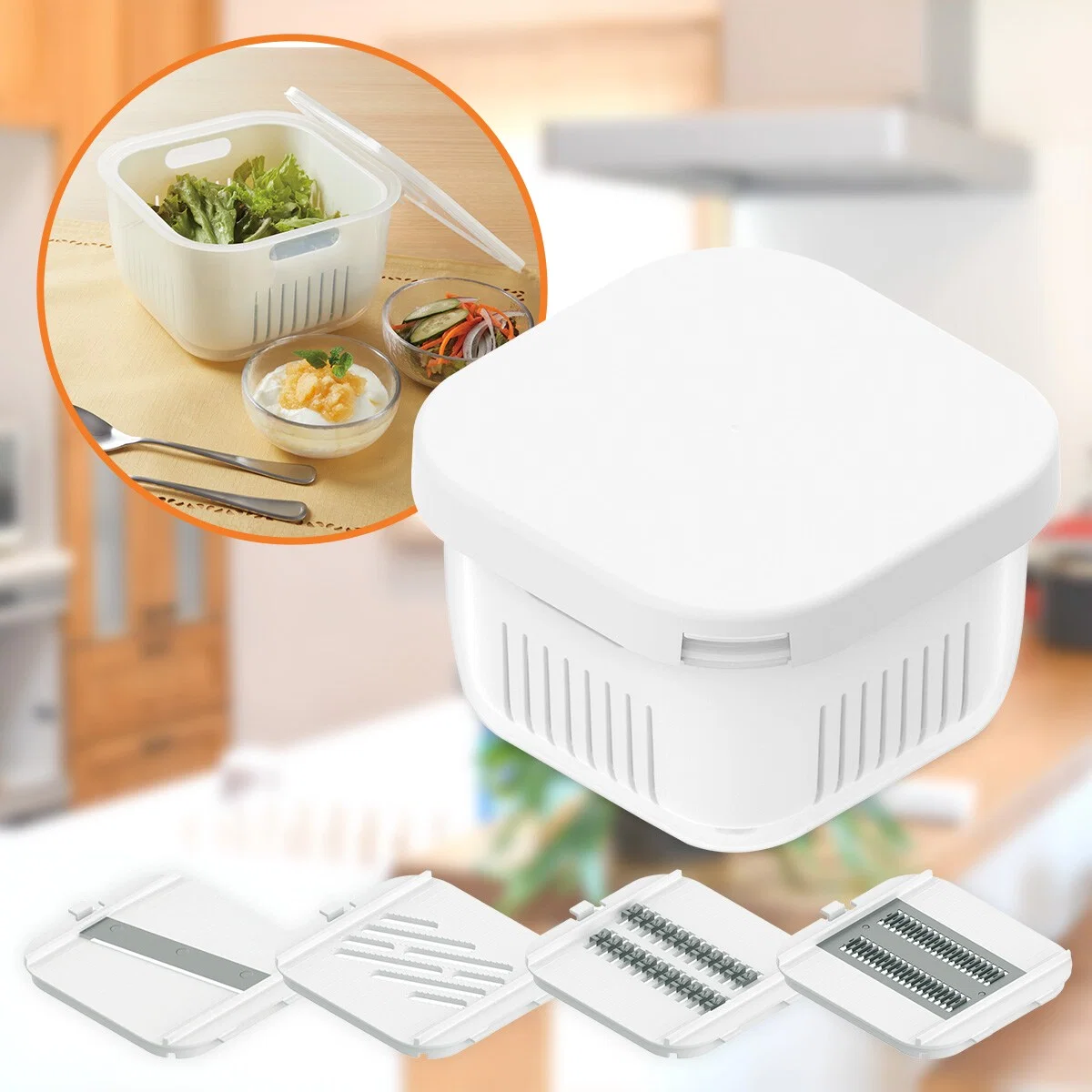 Expertly Made GRATER SLICER SET KY025 Efficient