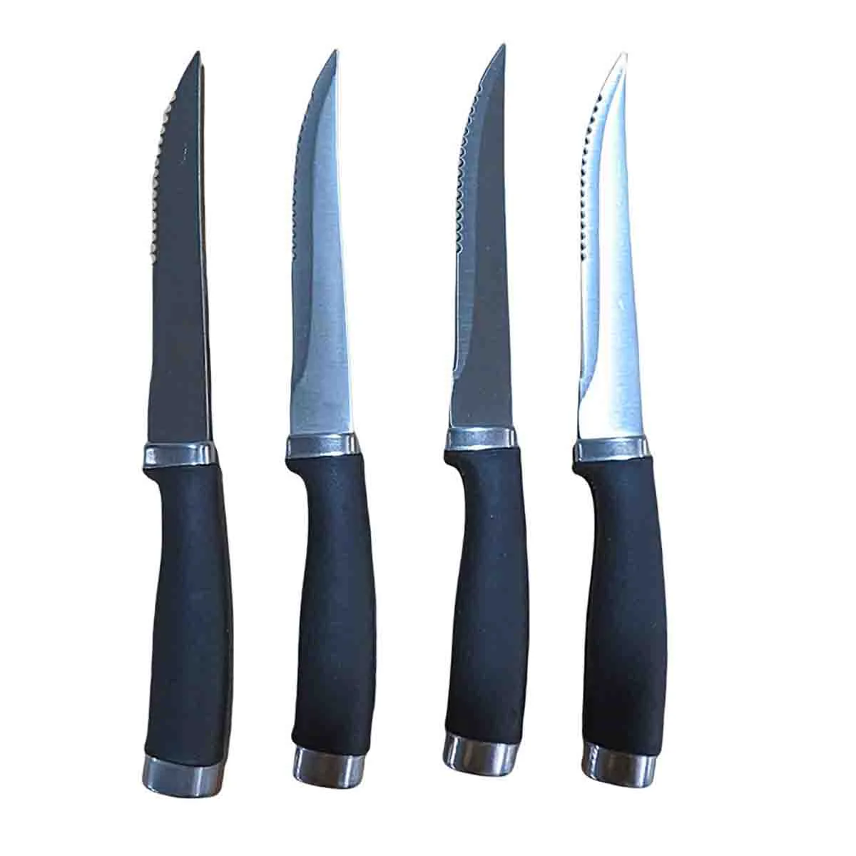 Eco-Friendly A La Cuisine-steak Knives With Non-stick Handle Detailed