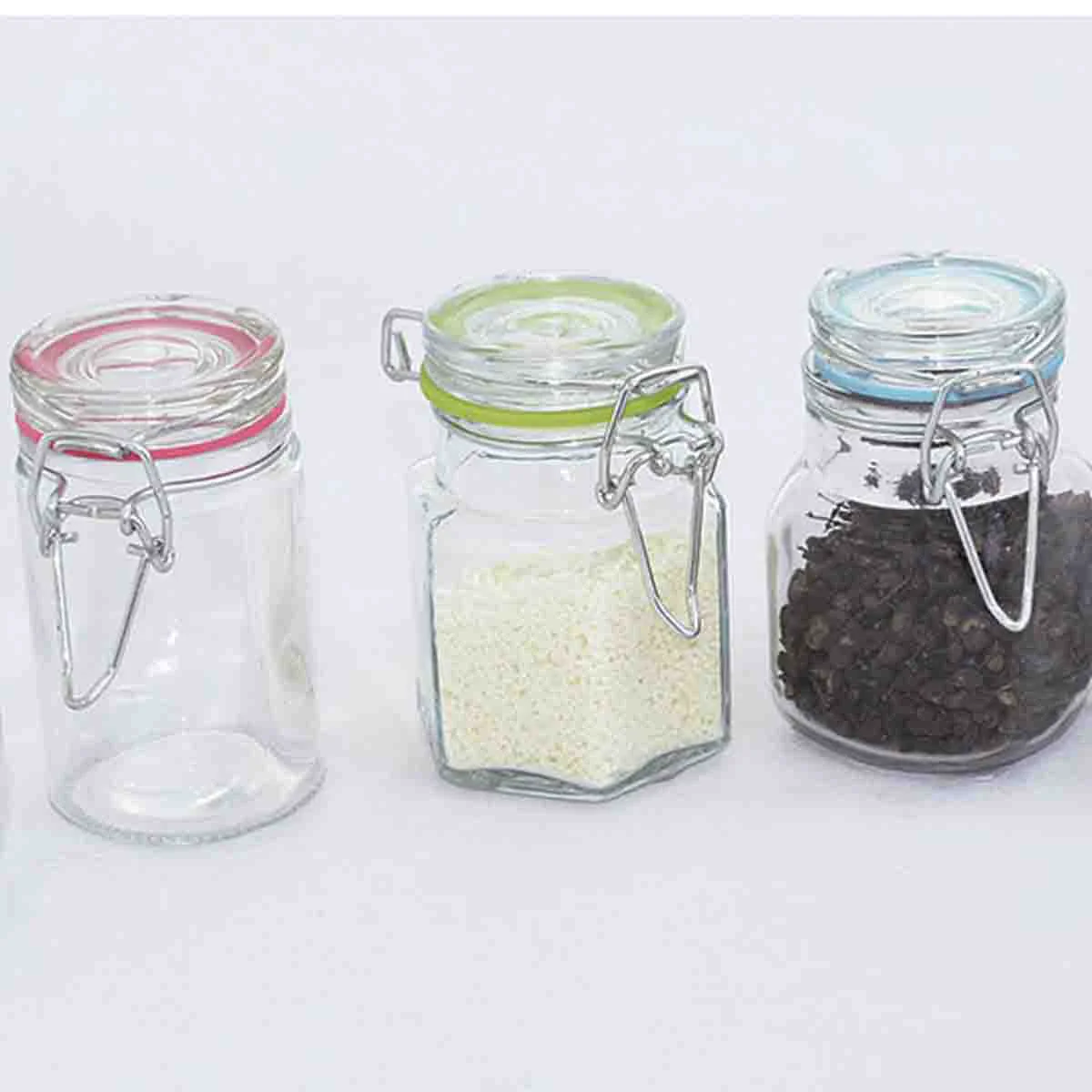 Smart A LA CUISINE – clear glass spice jar 90ml Genuine