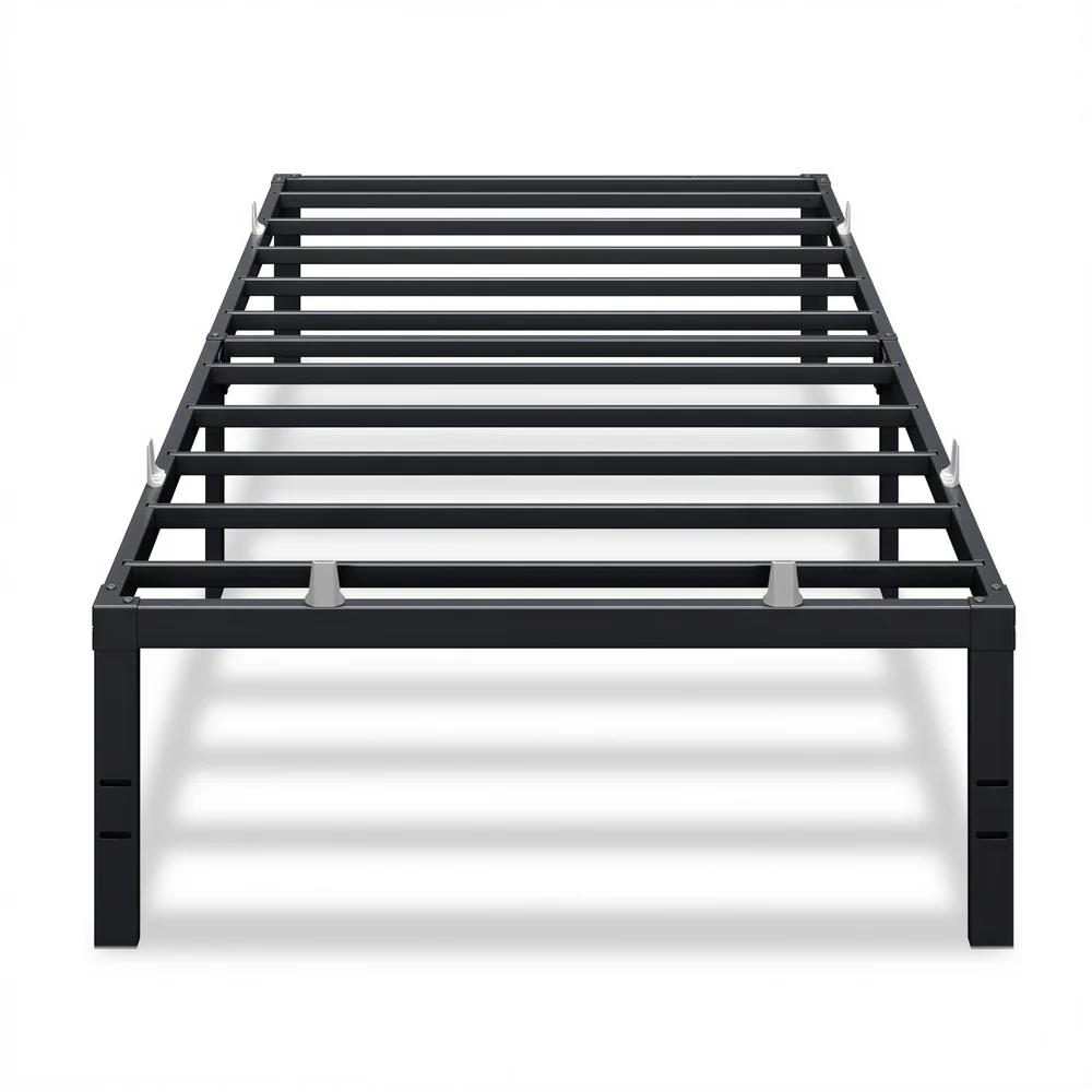 Stylish VASAGLE Heavy duty metal bed frame with underbed storage Genuine