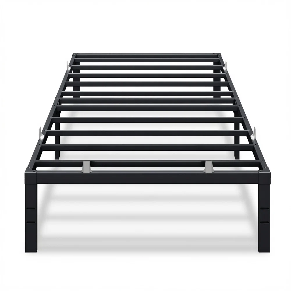 Smooth VASAGLE Metal Bed Frame Functional
